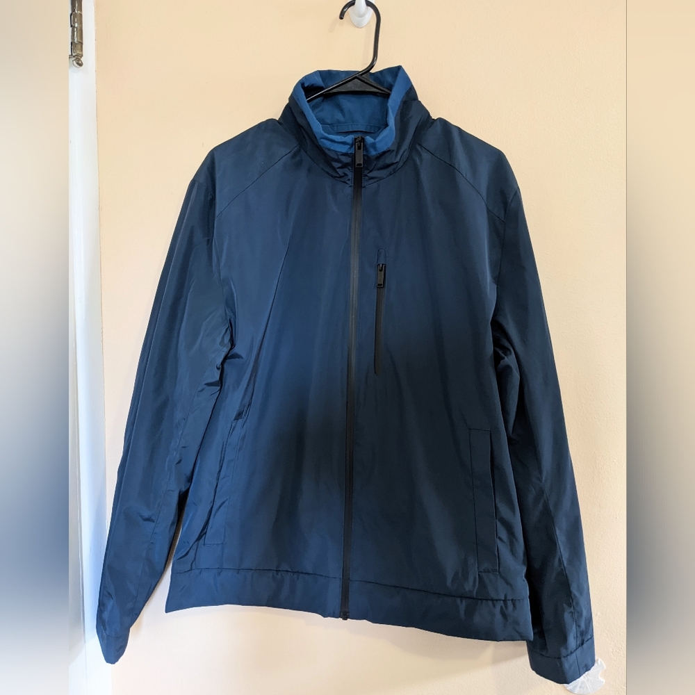Michael Kors Men's Packable Lined Windbreaker, Size M